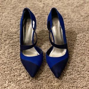 BCBG Blue Heels
